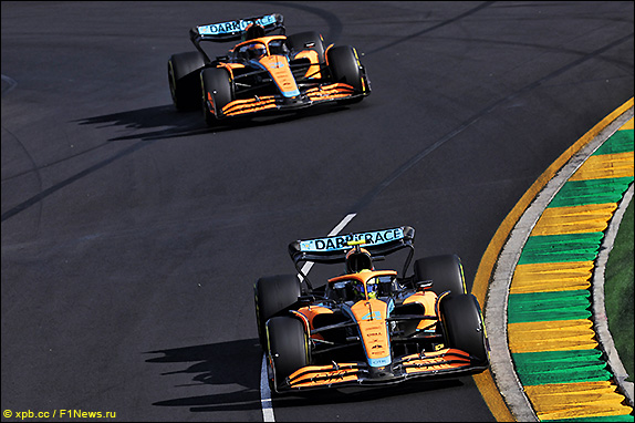 Ландо Норрис и Даниэль Риккардо Ландо Норрис и Даниэль Риккардо