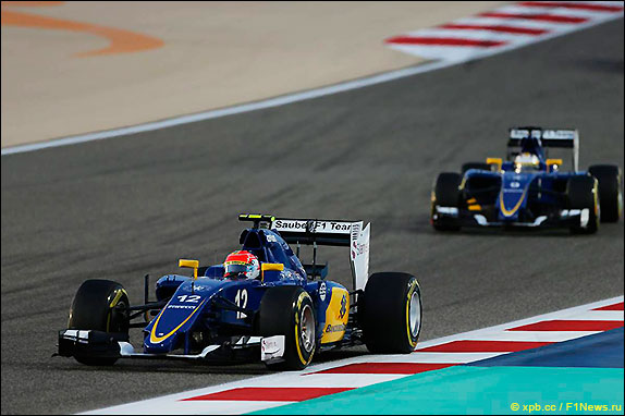 Фелипе Наср и Маркус Эриксон Фелипе Наср и Маркус Эриксон