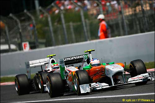 Пол ди Реста и Серхио Перес Пол ди Реста и Серхио Перес