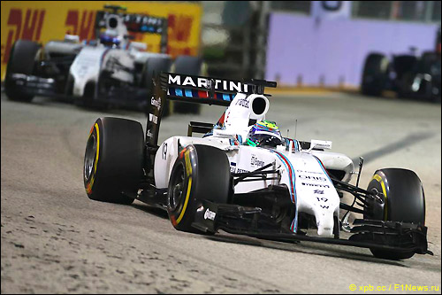 Фелипе Масса и Валттери Боттас Фелипе Масса и Валттери Боттас