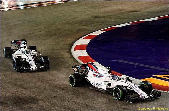 Лэнс Стролл и Фелипе Масса Лэнс Стролл и Фелипе Масса