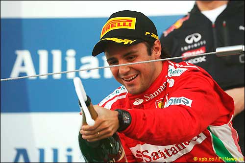 Подиум Гран При Японии 2012. Фелипе Масса. Подиум Гран При Японии 2012. Фелипе Масса.