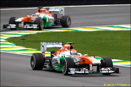 Адриан Сутил и Пол ди Реста Адриан Сутил и Пол ди Реста