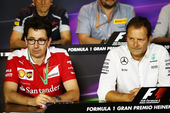 Маттиа Бинотто (слева) и Альдо Коста Маттиа Бинотто (слева) и Альдо Коста