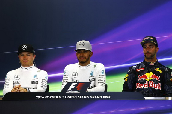 Гран При США. Пресс-конференция в воскресенье Гран При США. Пресс-конференция в воскресенье