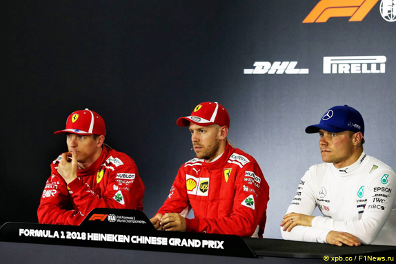 Гран При Китая. Пресс-конференция в субботу Гран При Китая. Пресс-конференция в субботу