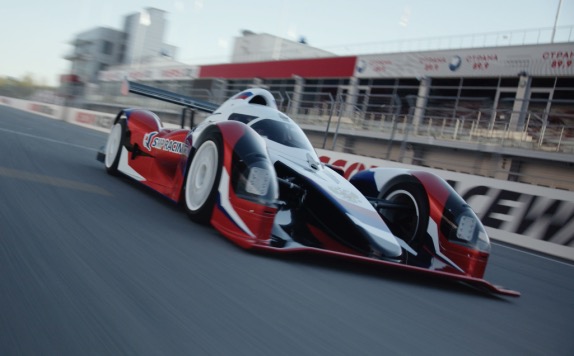 Спортпрототип BR03 на автодроме Moscow Raceway Спортпрототип BR03 на автодроме Moscow Raceway
