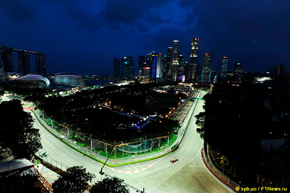 Трасса в Сингапуре Трасса в Сингапуре