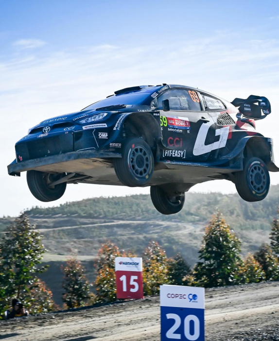 Калле Рованперя на чилийском этапе чемпионата мира по ралли, фото из социальных сетей