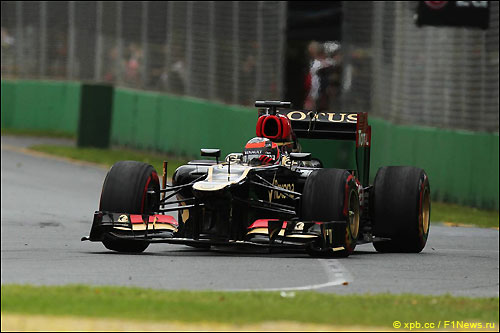 Кими Райкконен на трассе Гран При Австралии Кими Райкконен на трассе Гран При Австралии