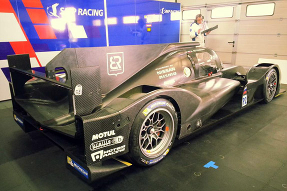 BR Engineering BR01 в боксах SMP Racing на трассе Поль-Рикар BR Engineering BR01 в боксах SMP Racing на трассе Поль-Рикар