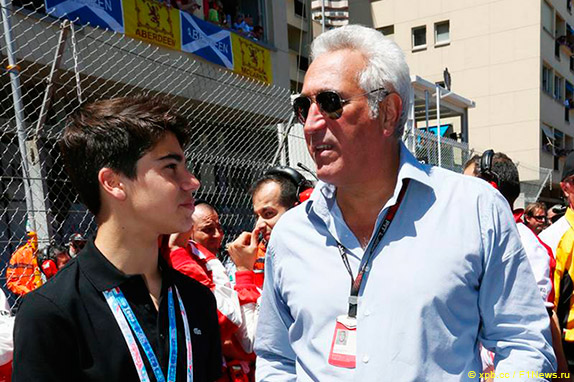 Лэнс Стролл и его отец Лоуренс Лэнс Стролл и его отец Лоуренс