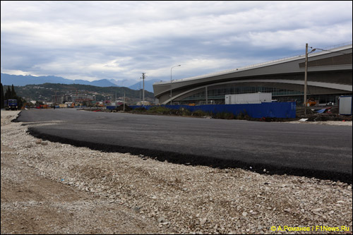 Один из поворотов трассы Один из поворотов трассы