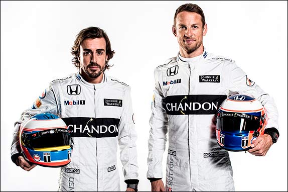 Фернандо Алонсо и Дженсон Баттон Фернандо Алонсо и Дженсон Баттон