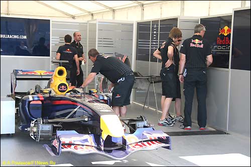 Боксы Red Bull Racing Боксы Red Bull Racing
