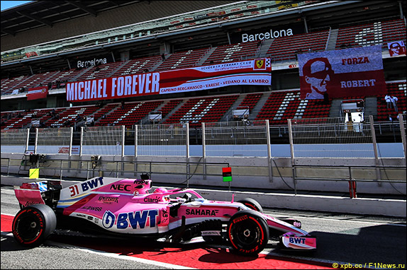 Эстебан Окон завершил программу тестов Force India Эстебан Окон завершил программу тестов Force India