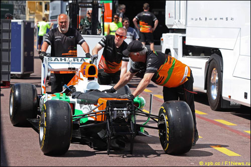 Механики Force India Механики Force India
