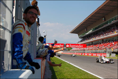 Победный финиш гонщиков Barwa Addax Победный финиш гонщиков Barwa Addax