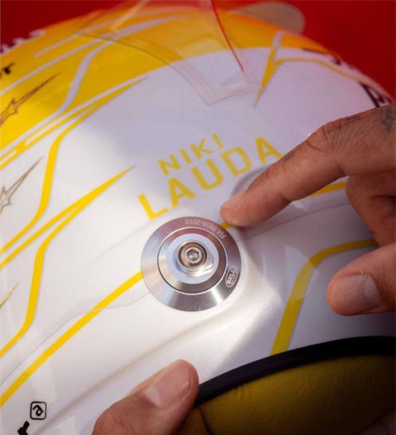 Шлем Льюиса Хэмилтона на Гран При Италии