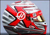 Шлем Кевина Магнуссена Шлем Кевина Магнуссена