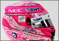 Шлем Эстебана Окона Шлем Эстебана Окона