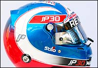 Шлем Джолиона Палмера Шлем Джолиона Палмера