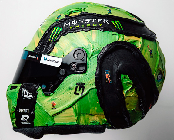 Шлем Ландо Норриса для Гран При Лас-Вегаса Шлем Ландо Норриса для Гран При Лас-Вегаса