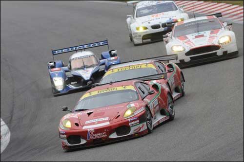 Ferrari Жана Алези и Джанкарло Физикеллы в Спа Ferrari Жана Алези и Джанкарло Физикеллы в Спа