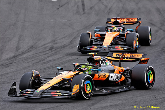 За пять кругов до финиша Пиастри догнал лидирующего напарника