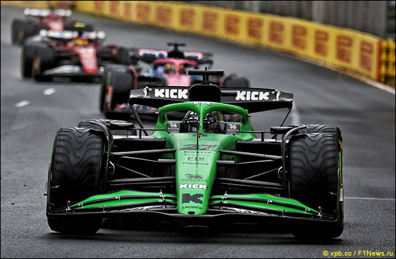 Под дождём в Австралии Хюлкенберг финишировал седьмым