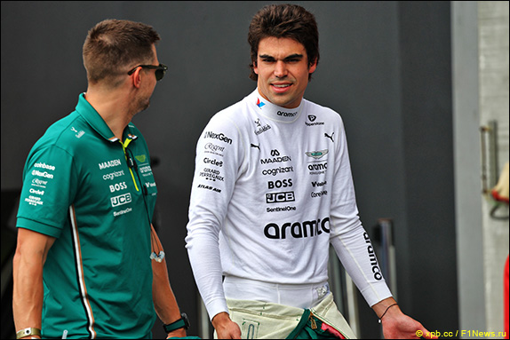 Лэнс Стролл замкнул протокол первой части квалификации в Спа