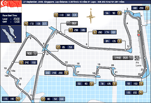 Трасса Гран При Сингапура Трасса Гран При Сингапура