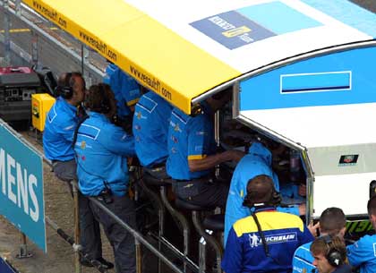 Командный мостик Renault