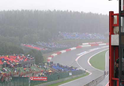 Дождь в Спа