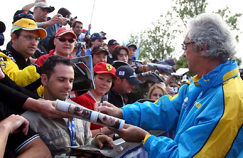 Флавио Бриаторе. Мельбурн 2005