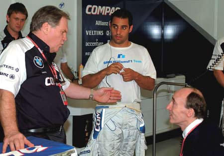 Патрик Хэд, Хуан-Пабло Монтойа, Френк Вильямс