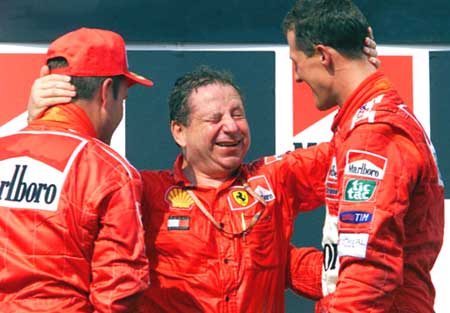 Баррикелло - Тодт - Шумахер