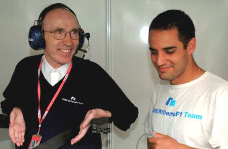 Фрэнк Уильямс и Хуан-Пабло Монтойя