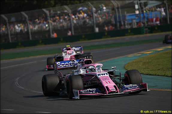 Серхио Перес и Лэнс Стролл