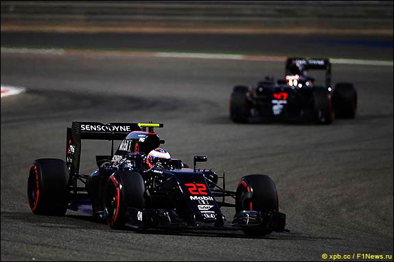 Дженсон Баттон и Стоффель Вандорн