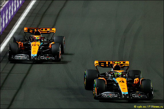 Ландо Норрис и Оскар Пиастри