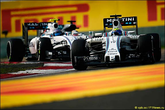 Фелипе Масса и Валттери Боттас