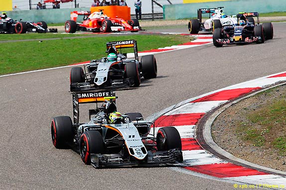 Серхио Перес и Нико Хюлкенберг