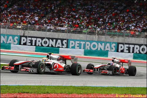 Льюис Хэмилтон и Дженсон Баттон