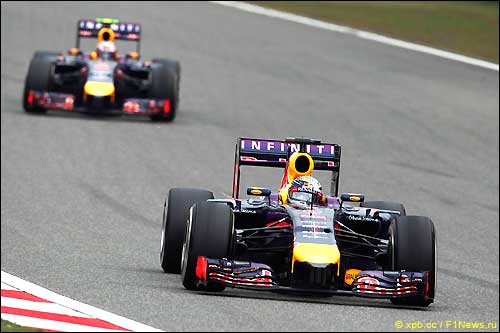 Себастьян Феттель и Даниэль Риккардо