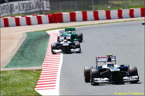 Пастор Мальдонадо и Валттери Боттас