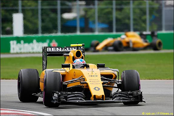 Джолион Палмер и Кевин Магнуссен