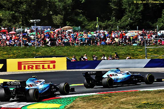 Джордж Расселл и Роберт Кубица