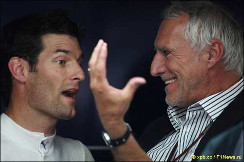 С Марком Уэббером