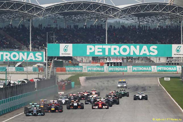 Старт Гран При Малайзии